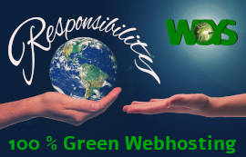 100 % Green Webhosting